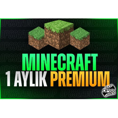  1 Aylık Minecraft Premium